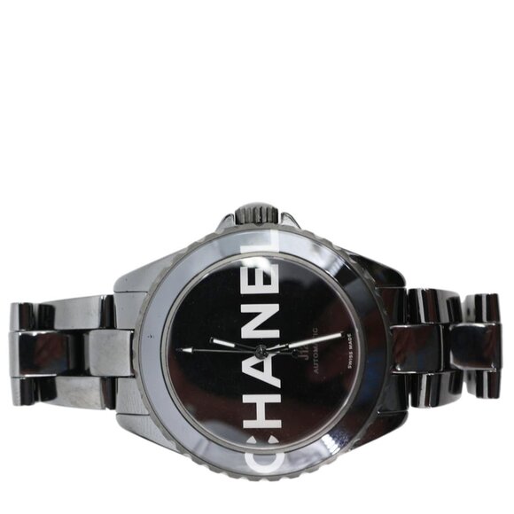 Chanel  J12 Wanted de Ceramic Stainless Steel Automatic Watch Black 38mm - Picture 4 of 13